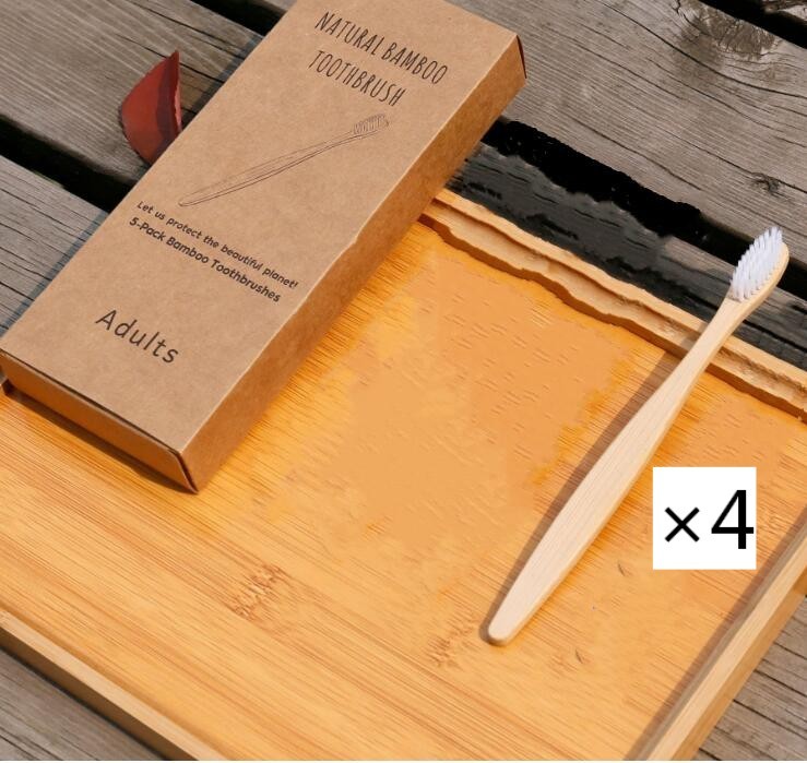 Eco Friendly Bamboo Soft Fiber Toothbrushes
