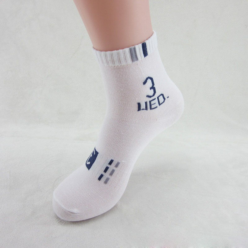 Chaussettes en coton numériques créatives de sept jours, chaussettes de sport, semaine paresseuse, pour couples