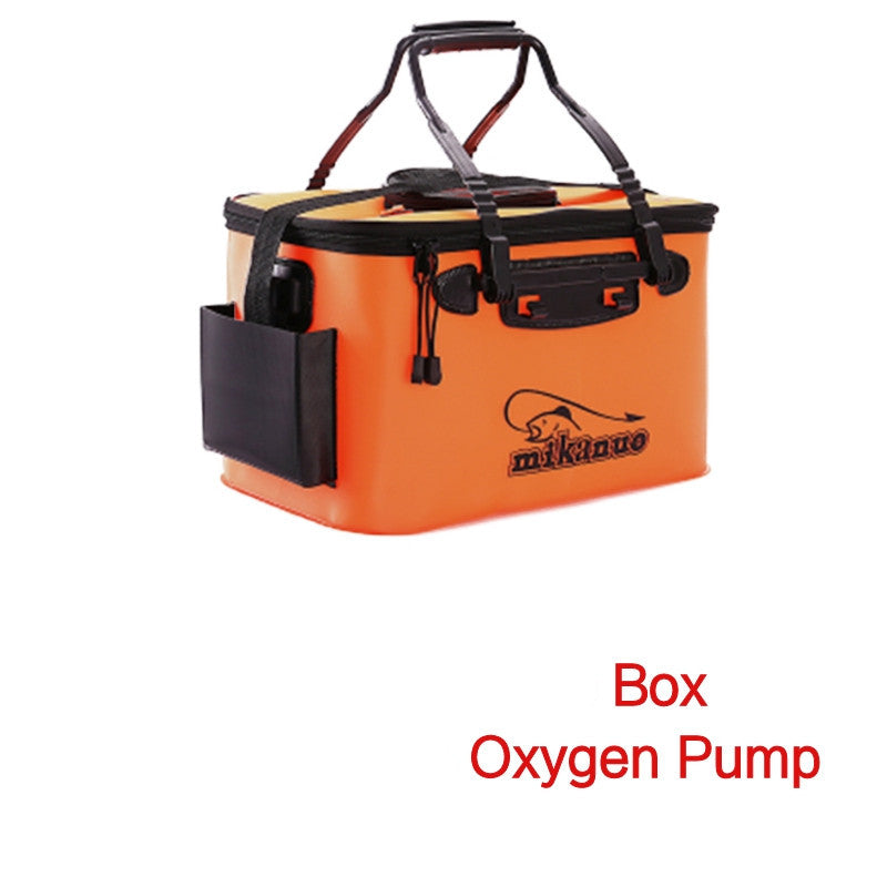 Professional EVA Fishing Bucket - Collapsible Live Well Tank for Anglers