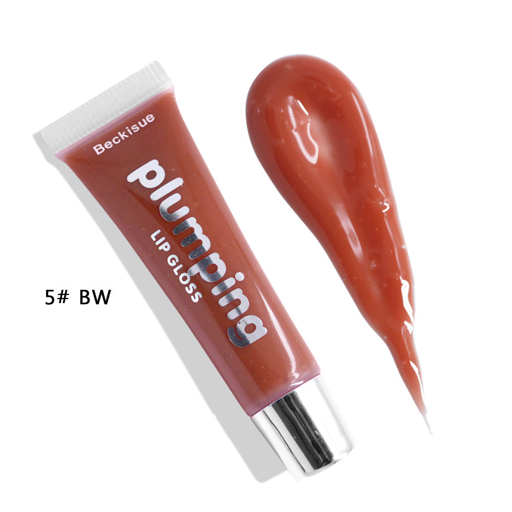 Brillant à lèvres repulpant brillant cerise humide maquillage plus dodu grand brillant à lèvres hydratant Volume dodu brillant vitamine E huile minérale