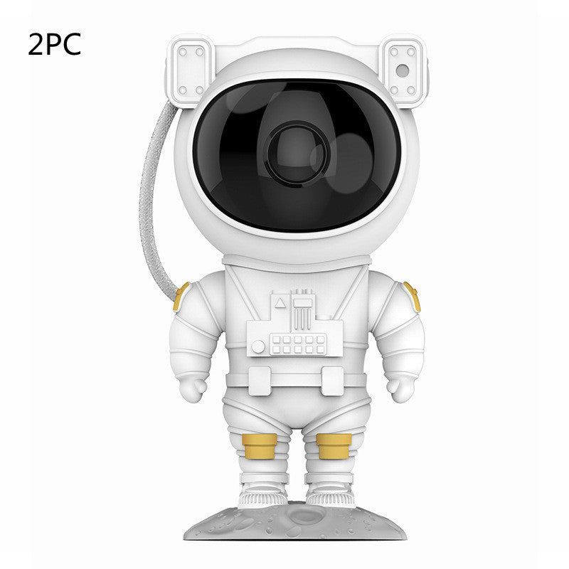 Créatif astronaute galaxie ciel étoilé projecteur veilleuse USB atmosphère Sovrum Brenda lampa bordslampa ourlet Verktyg lampa présentateur