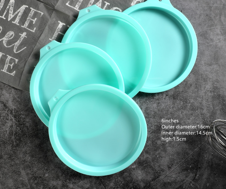 Moules à gâteau en mousseline de silicone