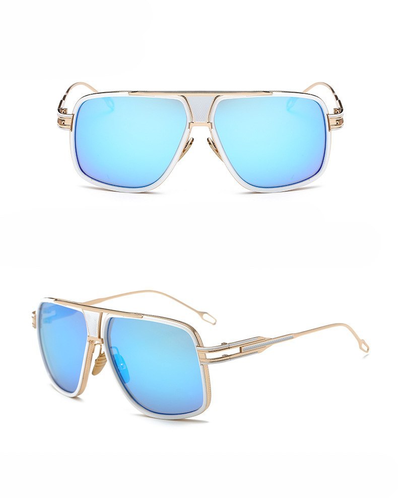 Solglasögon homme varumärken Designer Sun glasögon kör Oculos De Sol Masculino Grandmaster Square Solglass
