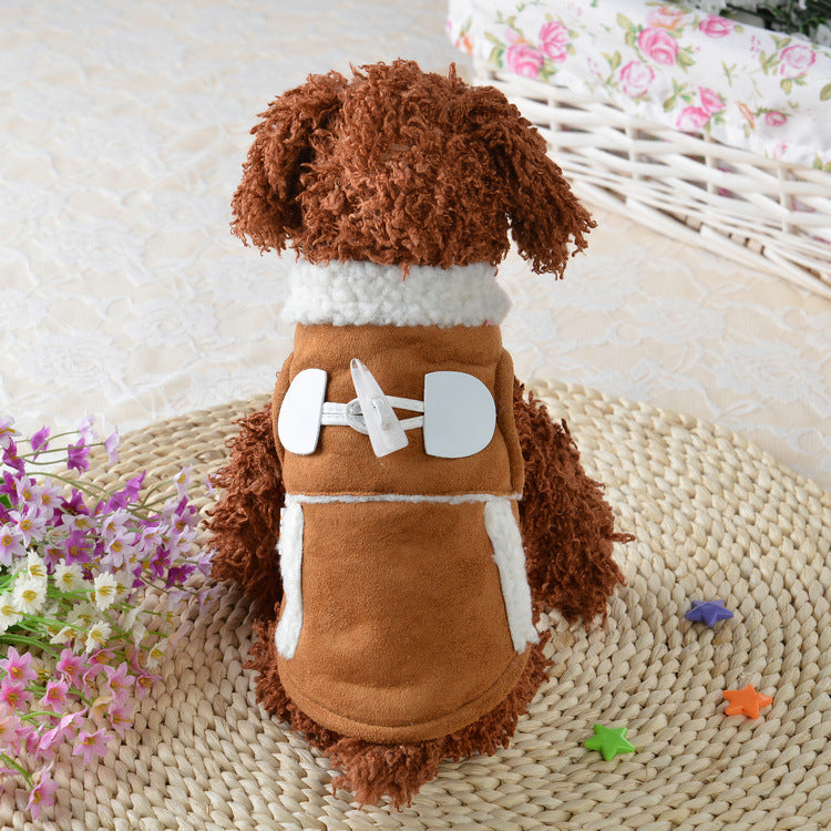 Vêtements pour chien en peluche Costume pour chien Costume pour chien