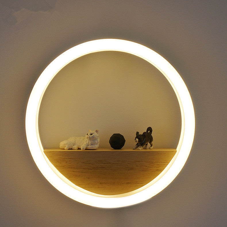 Creative LED Wall Lamp Bedside Lamp - Modern Acrylic Design