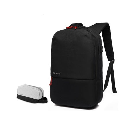 Gränsöverskridande Picano anpassad datorväska ryggsäck fritid studentpaket män och kvinnor multifunktionell USB-laddningsryggsäck