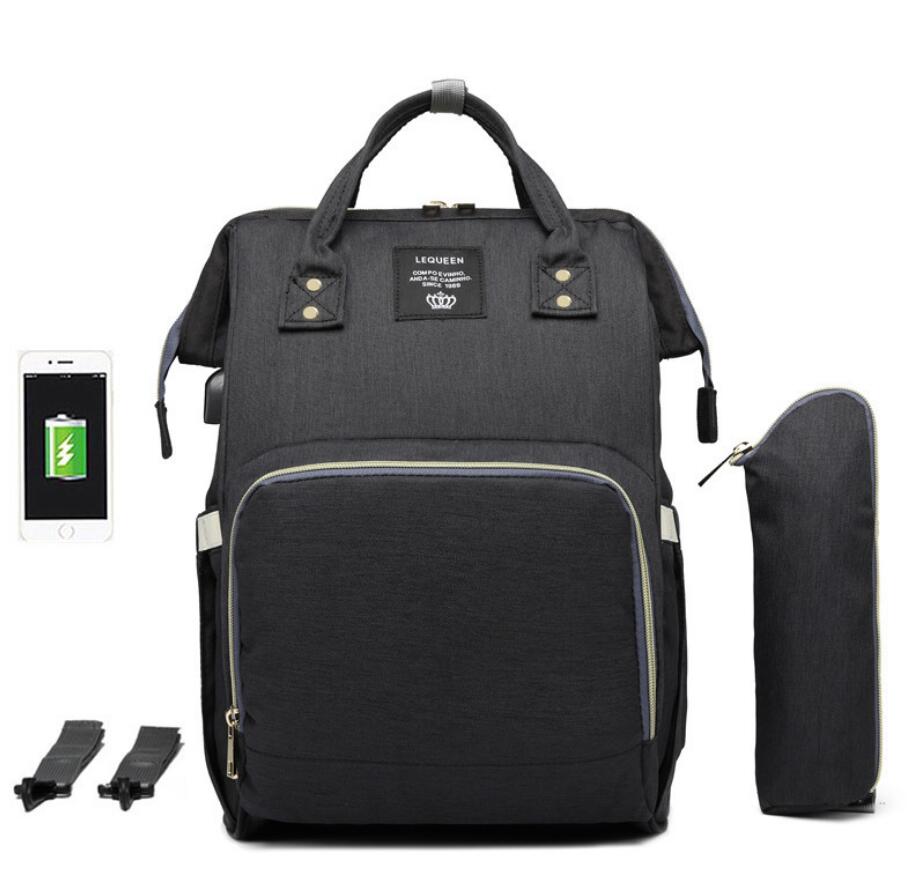 Sac à couches de grande capacité, sacs à dos pour soins infirmiers pour maman, voyage pour bébé