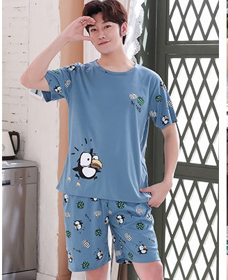 Anime-tryckt pyjamas