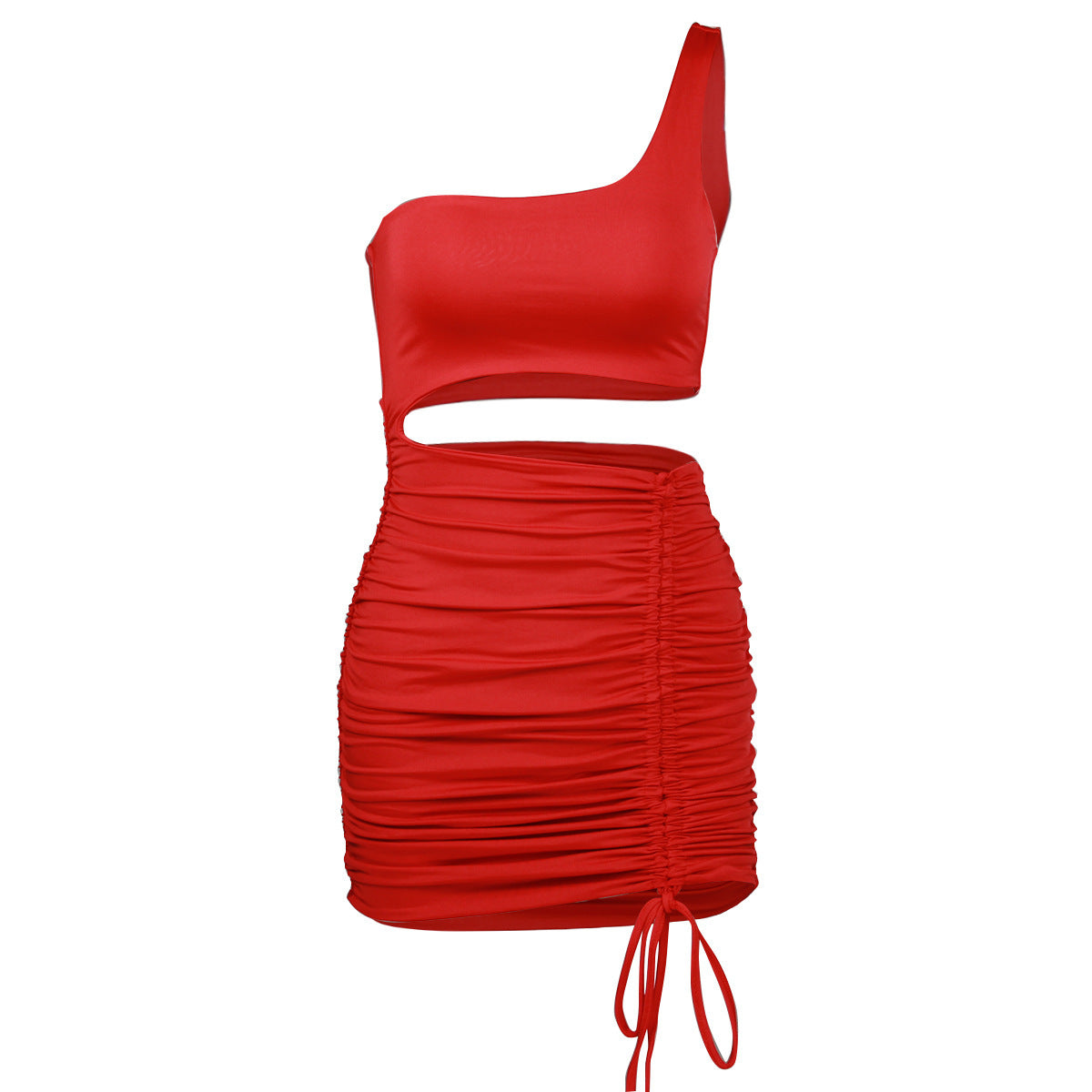 Robe creuse à lacets sexy européenne et américaine