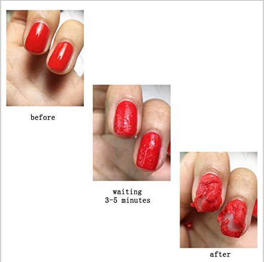 Magic Nail Polish Remover - 15ml 5*3*3cm 1-2 Minutes | Fast Soak Off Burst Technology