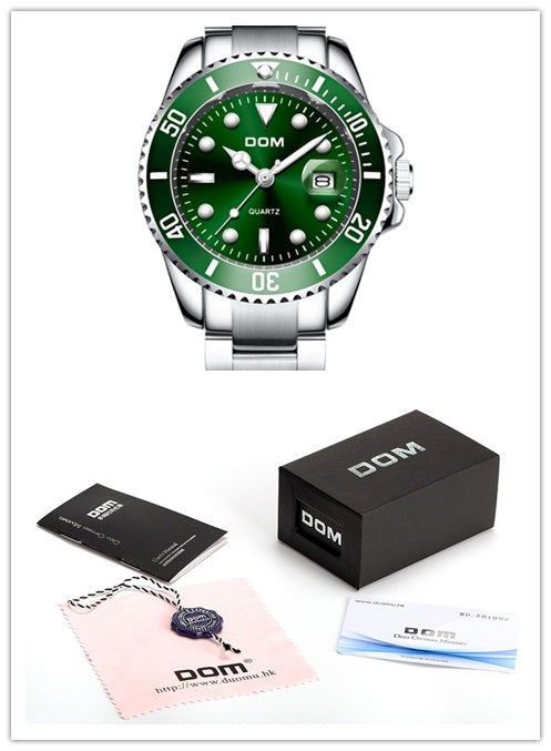 Montre à quartz pour hommes