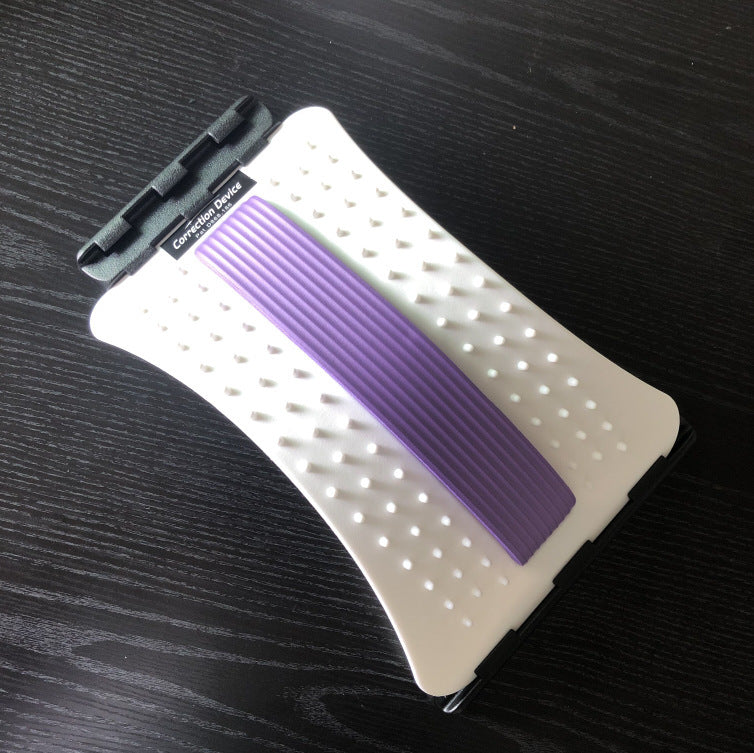 Professional Magnetic Back Arch Support - Advanced ABS & Memory Material Lumbar Massage Board
