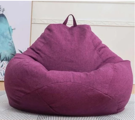 Fauteuil poire géant doux et confortable