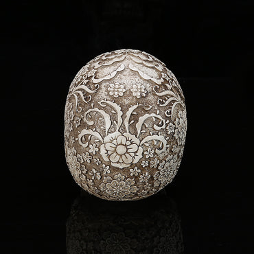 Sculptures de fleurs de prunier en résine, décoration de maison, Statues de jardin, Art créatif, modèle médical, crâne humain