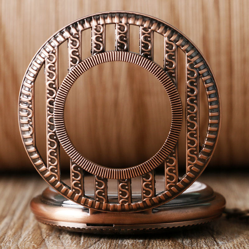 Vintage Manual Mechanical Pocket Watch - Classic Timeless Nostalgic Elegant Precision Traditional Charm