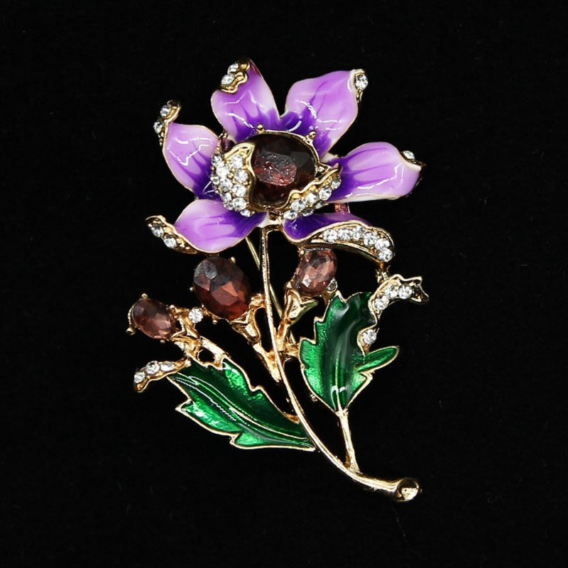 Professional Sun Flower Brooch