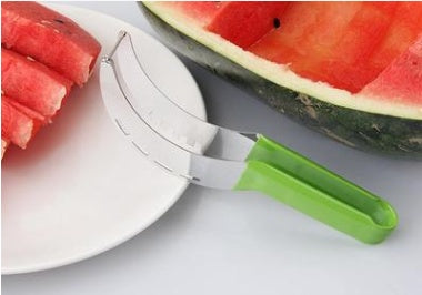 Rostfritt stål Cutter för vattenmelon Hami Melon Pitaya Pawpaw