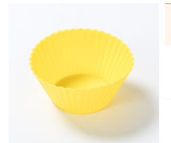 Doublures de cupcakes en silicone réutilisables antiadhésives, tasses de cuisson, 12 pièces