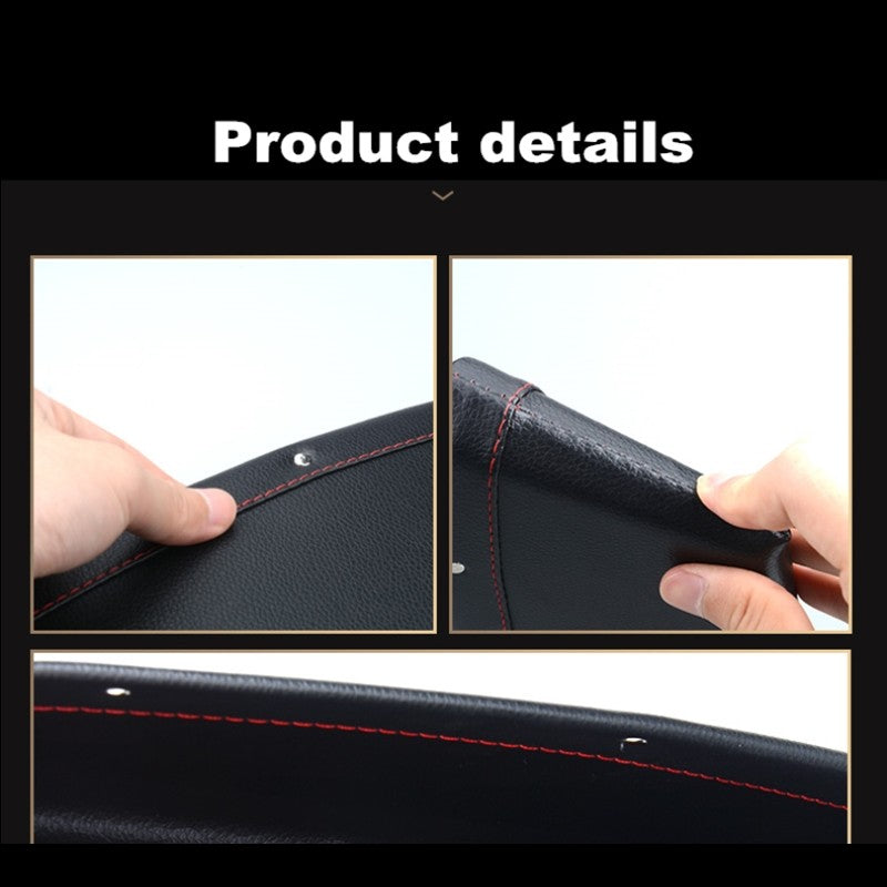 Car Organizer Box Caddy Catcher PU Läder Seat Gap Storage Bag