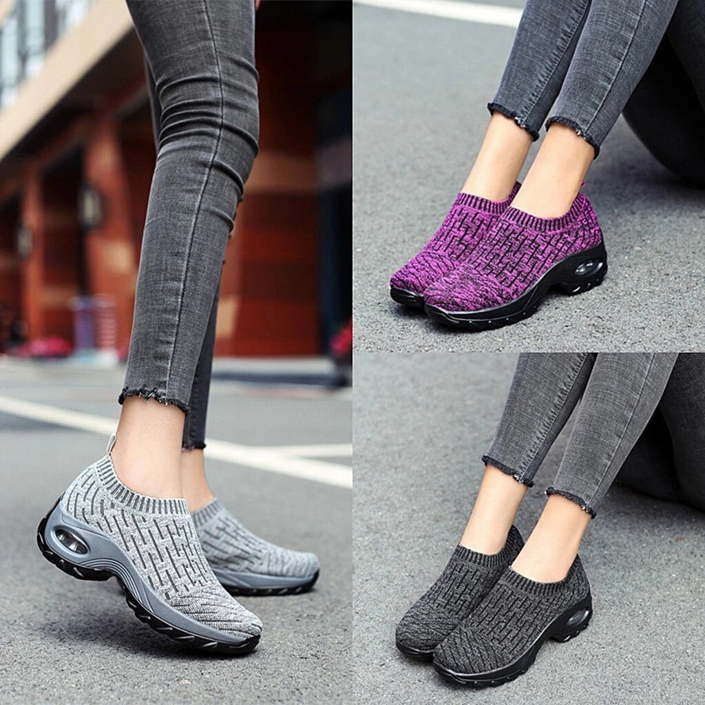 Air Cushion Sports Shoes for Middle-Aged Mothers - Comfort & Style