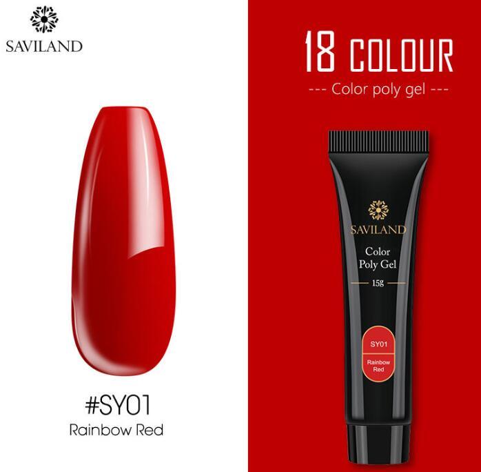 Colored Crystal Extension Glue - Professional Nail Builder | 10g Resin Formula