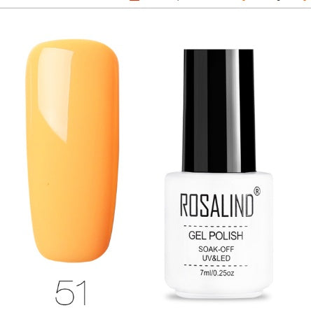 ROSALIND Pure Colors Gel Polish Collection - 7ML | 58 Colors + Base/Top UV/LED