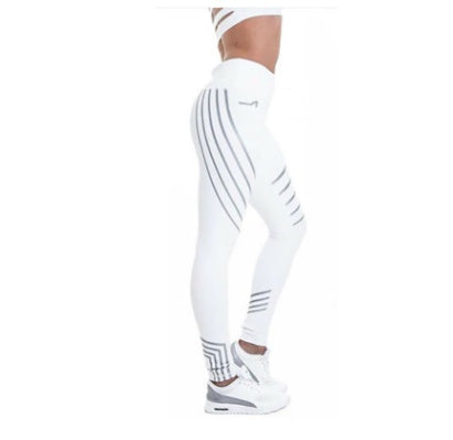 Kvinnor träning Leggings byxor Kvinnor Leggins Kvinnor Fitness natt glödande höst vinter Leggings Kvinnor leginsk - Glowing Performance
