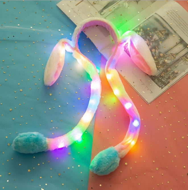 Rabbit ear plush toy