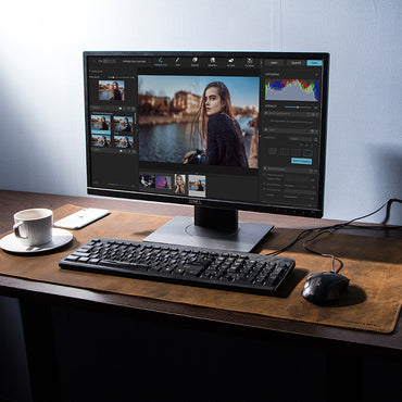 Extra Large Desktop Computer Desk Leather Pad