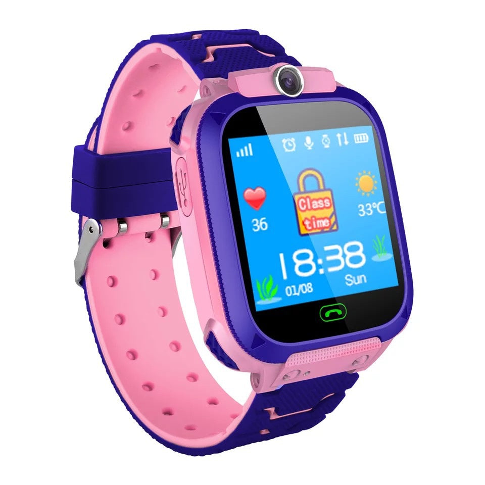 Montre pour téléphone intelligent pour enfants Q12