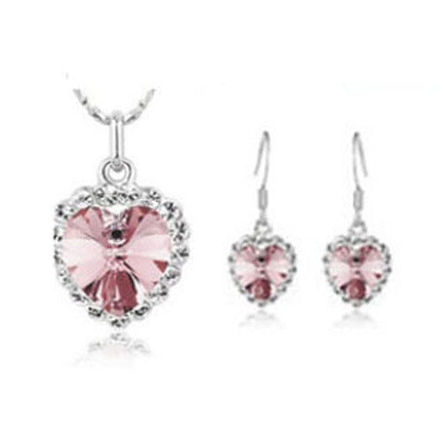 Ocean Star Necklace and Earring Set - Elegant Jewelry Collection