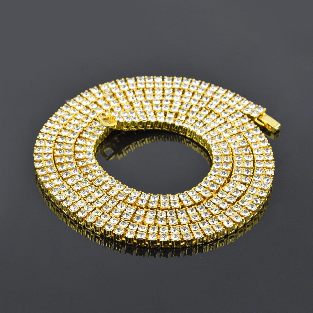Legering Diamond 2 Rad Hip Hop halsband
