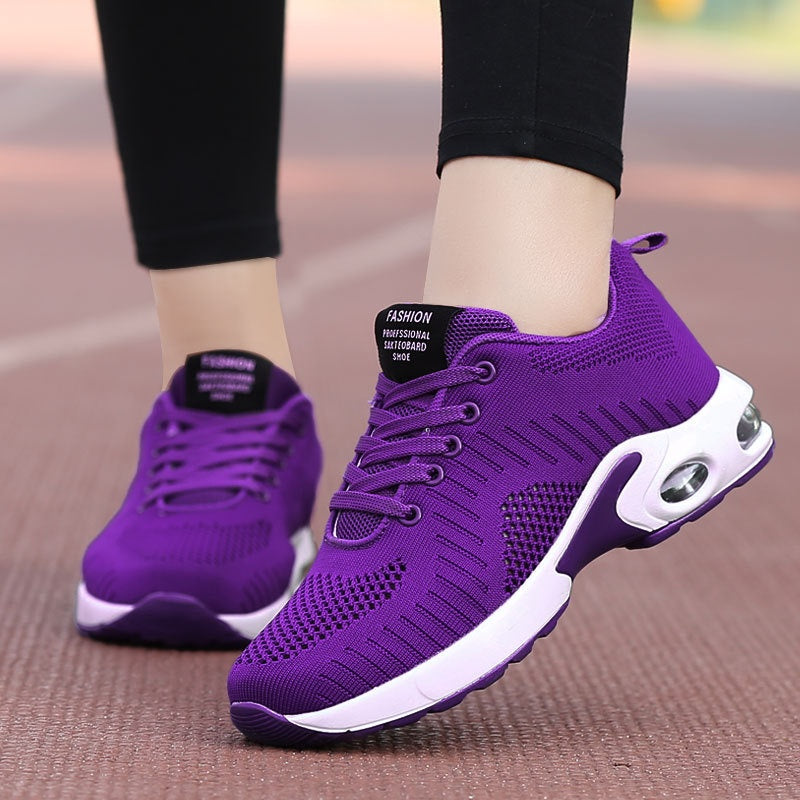 C it all Sheep Suede Sport Sneakers Shock Absorbing – 4 Colors EU 35-42
