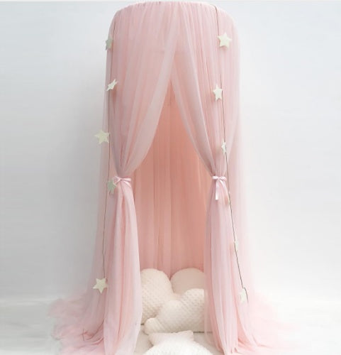 Children's Mosquito Net Baby Crown Army Mesh Bed Tent Tent Star Ornaments