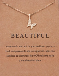 Multi-Layer Moon Pendant Necklace for Women Bohemian Wafer Elegant Necklace