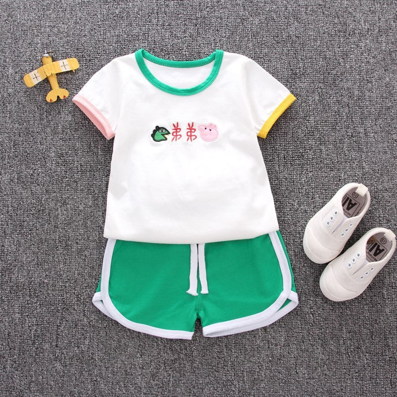 Boys Short Sleeve Suit - Professional Design