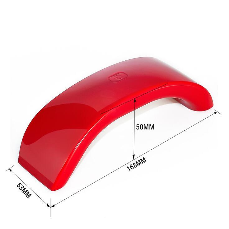 LED-nagelkonstlampa Geltork Nagelkonstlampa Mobiltelefonmodellering Härdande UV-gel