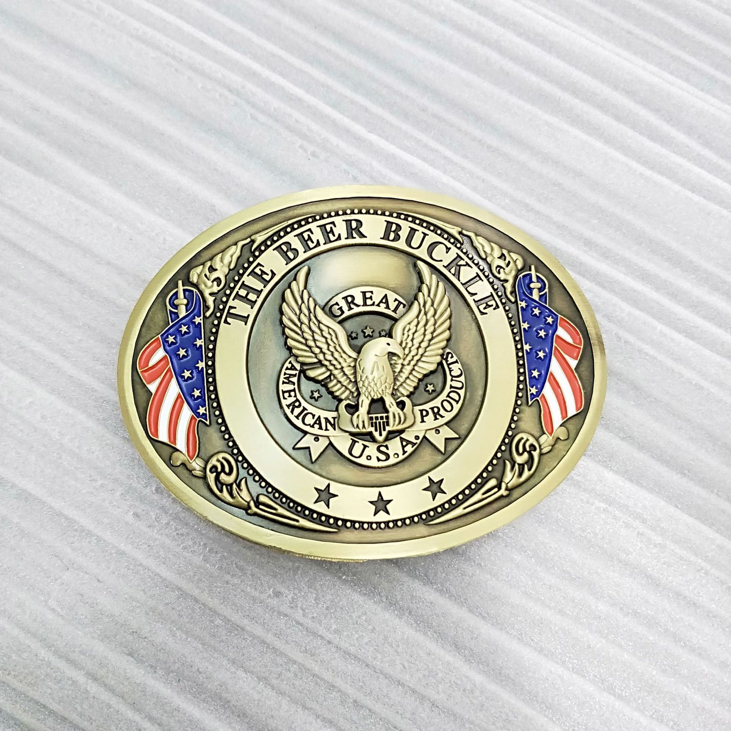 Beer Belt Buckle Metal Belt Head - Craft Brewery Pride