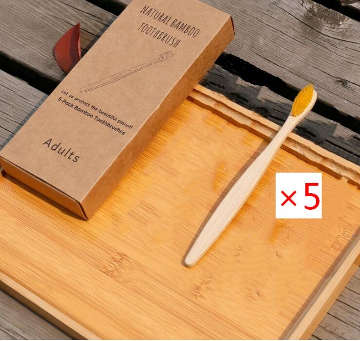 Eco Friendly Bamboo Soft Fiber Toothbrushes