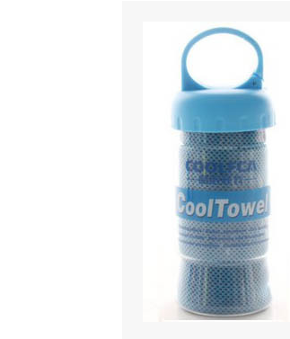 Professional Sports Quick-Drying Cooling Towel - Microfiber Spandex Blend (30x100cm, Chemical-Free Physical Cooling)