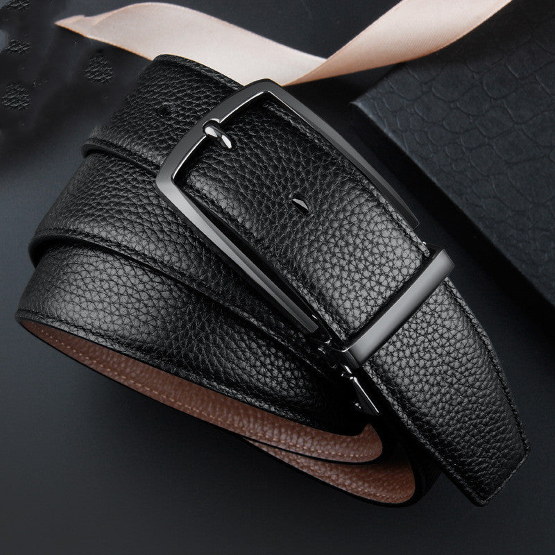 Men's Revolving Pin Clip Buckle Belt - Dynamic Innovation