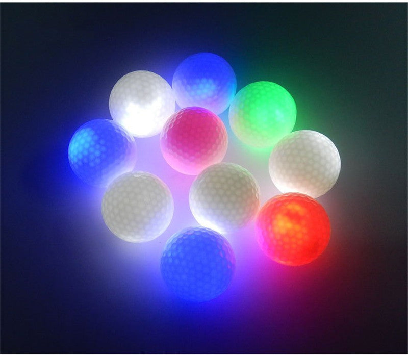 Led golfboll blinkande boll golftillbehör