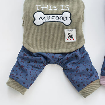 Vêtements pour animaux de compagnie en os