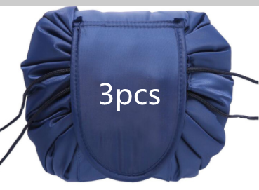 Minimalist Large Cosmetic Travel Organizer - Simple & Portable Beauty Storage Bag