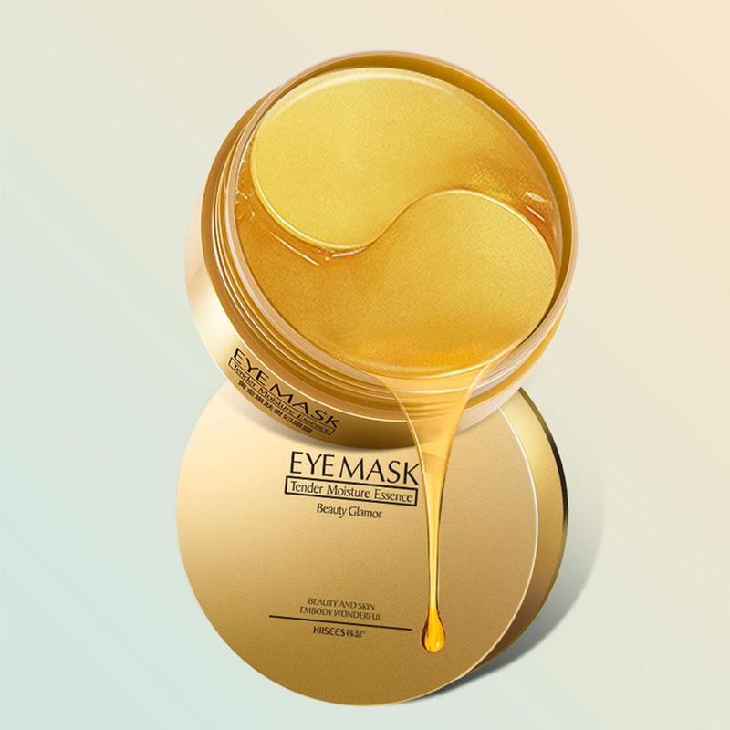 24K guld tång ögonmask