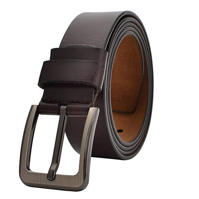 Men's Casual Wild Two-Layer Leather Belt - Adventurous Freedom