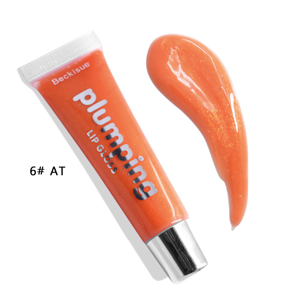 Brillant à lèvres repulpant brillant cerise humide maquillage plus dodu grand brillant à lèvres hydratant Volume dodu brillant vitamine E huile minérale