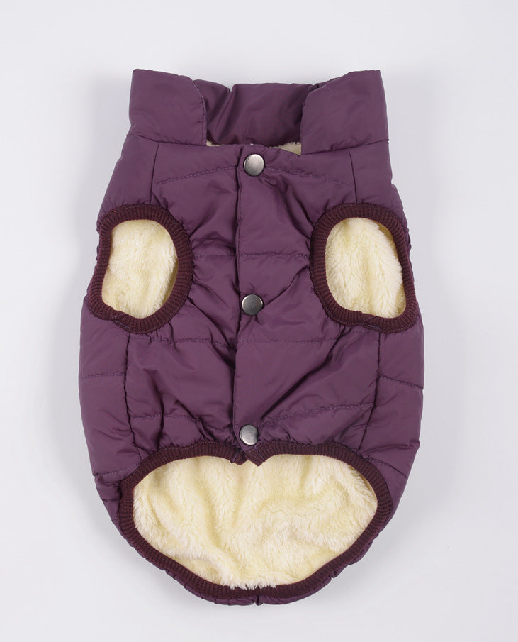 Vêtements pour animaux de compagnie, vêtements chauds et imperméables pour chiens, fournitures d'extérieur pour animaux de compagnie