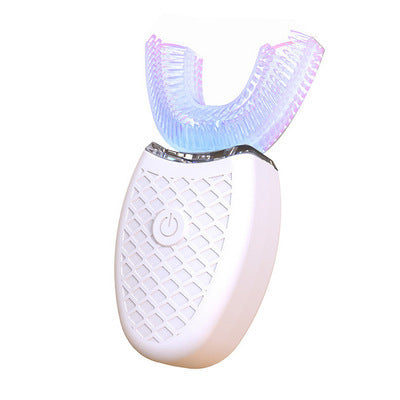 360 Degree Intelligent Automatic Sonic Electric Toothbrush U-Type 3 Modes Toothbrush