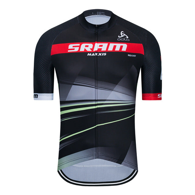 Ensemble de maillot de cyclisme, vêtements de vélo d'été à manches courtes